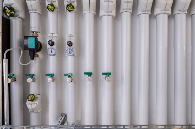 Neubau mit Sole-Wärmepumpe – originales Sandholzer-Referenzfoto